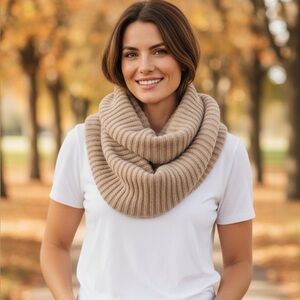 New taupe L.I.B infinity scarf